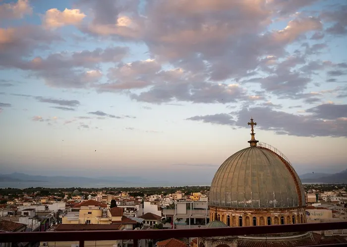John's Center Roof Flat -panorama View Διαμέρισμα Αίγιο